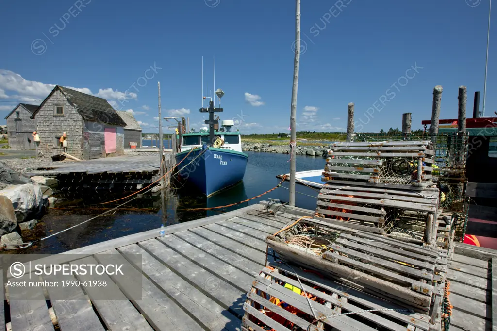 East Berlin Wharf, Nova Scotia, Canada