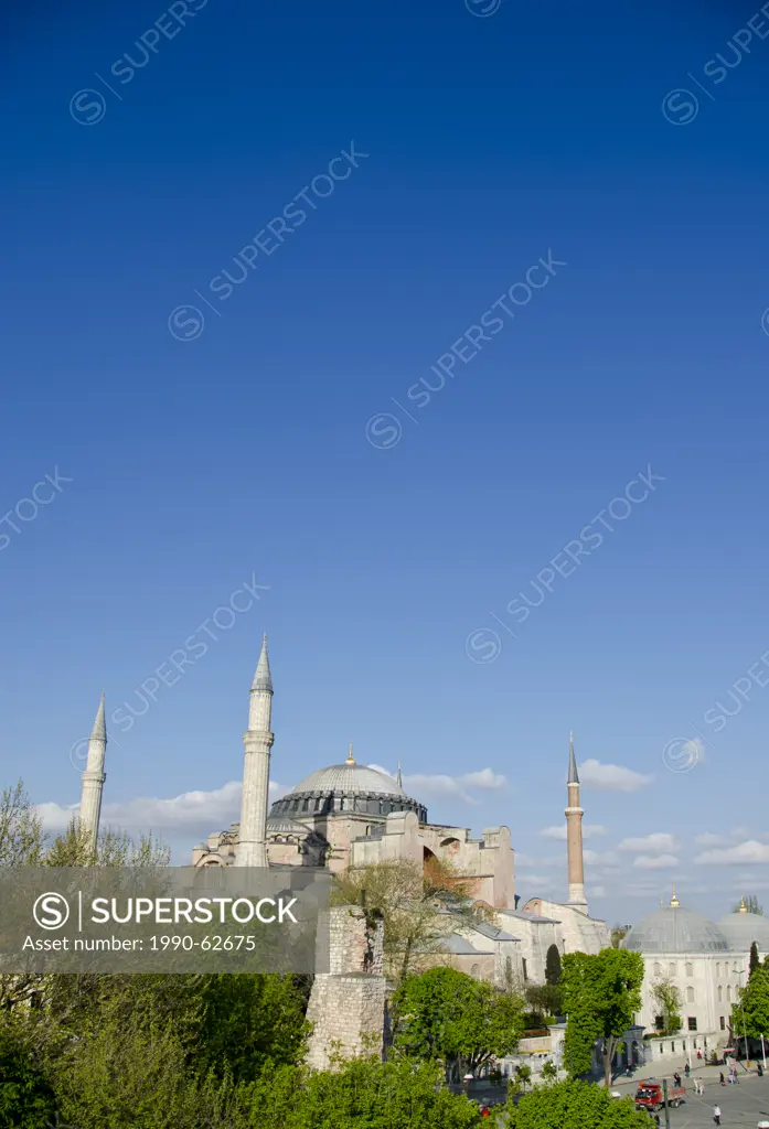 Hagia Sophia, also known as Aya Sofia, Istanbul, Turkey