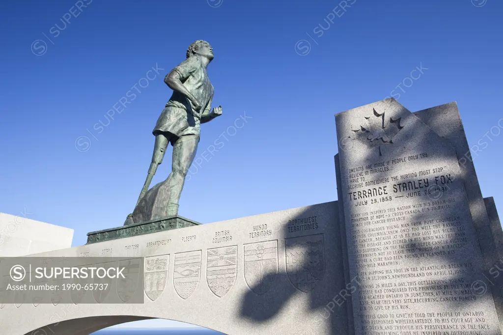 Terry Fox Monument, Thunder Bay, Ontario, Canada