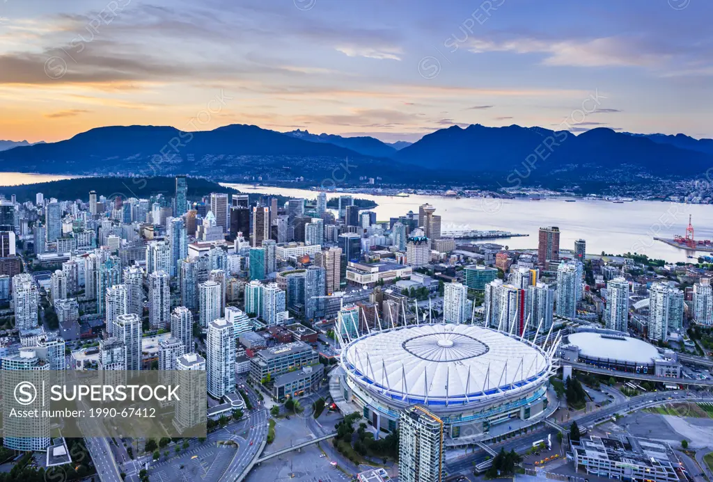 Vancouver, B.C. Place stadium.