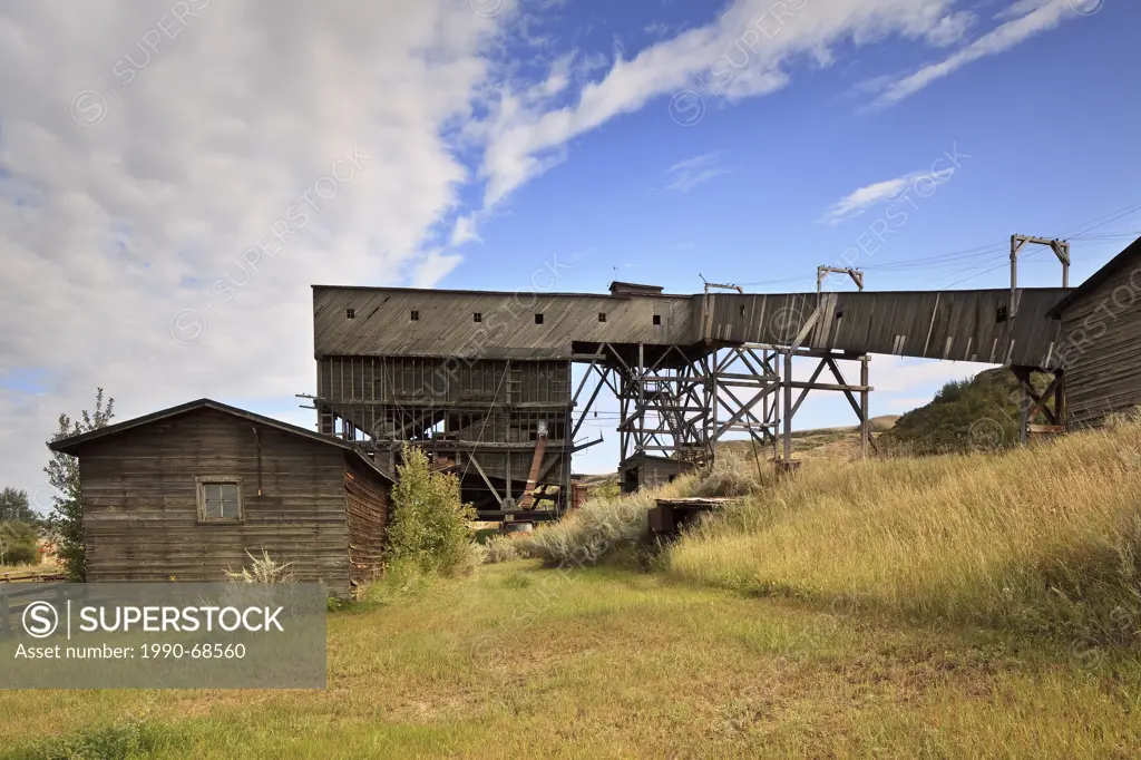 Atlas Coal Mine National Historic Site, East Coulee, Alberta, Canada