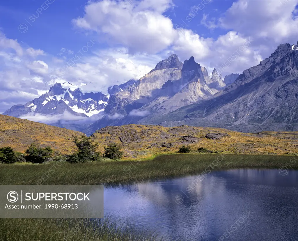 Los Cuernos, Paine Range, Patagonia, Chile