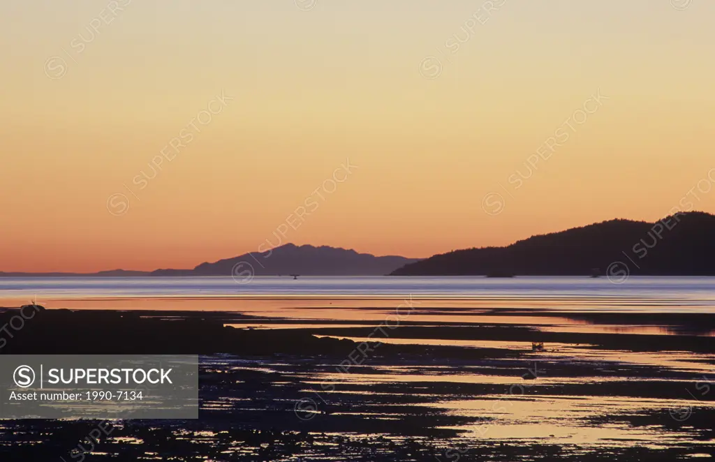 Sunset at Locarno Beach, Vancouver, British Columbia, Canada