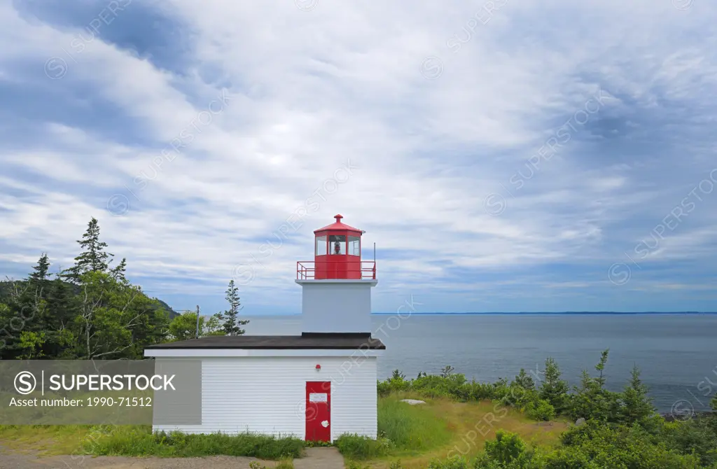 Long Eddy Point Lighthouse, Grand Manan Island, New Brunswick, Canada