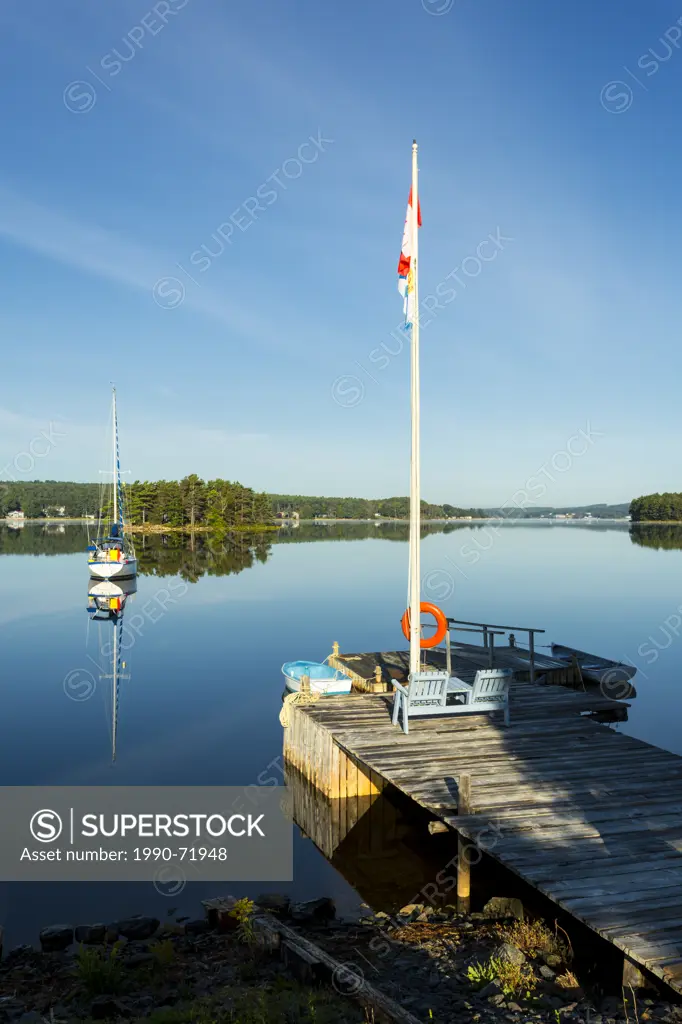 Little Island, LaHave River, Nova Scotia, Canada