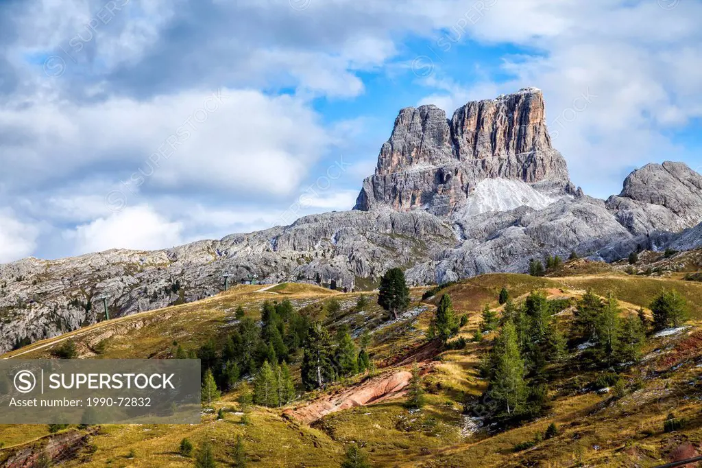 The Falzarego Pass (Italian: Passo di Falzarego) is a high mountain pass in the Dolomites in northern Italy.