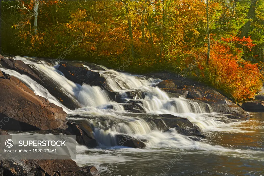Nestor Falls in autumn, Nestor Falls, Ontario, Canada