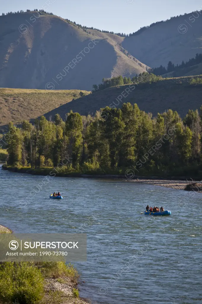 Whitewater rafting on the Snake River, Jackson Hole, WY