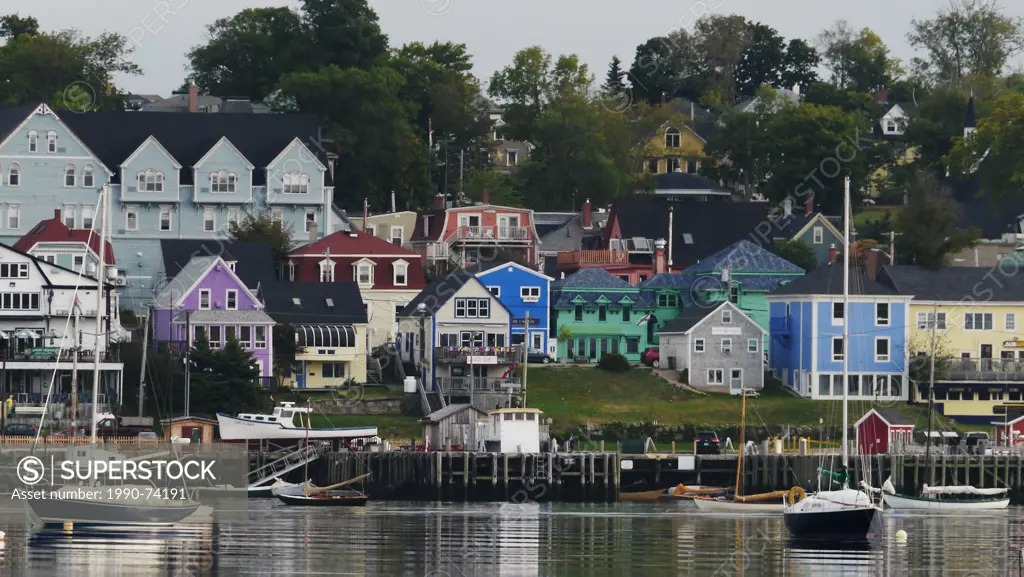 The historic waterfront of lunenburg, Nova Scotia, Canada