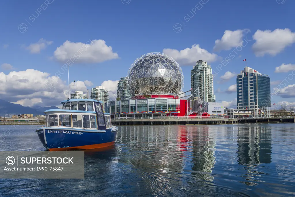 Passenger ferry, False Creek, Vancouver, British Columbia, Canada