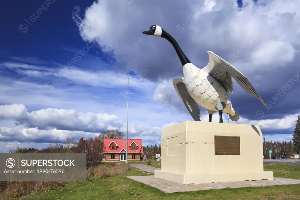 Canada Goose statue, Wawa, Ontario, Canada