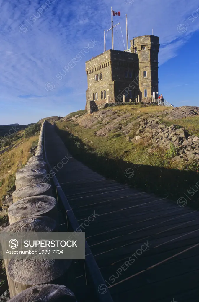 Cabot Tower, Signal Hill, St  John´s, Newfoundland, Canada