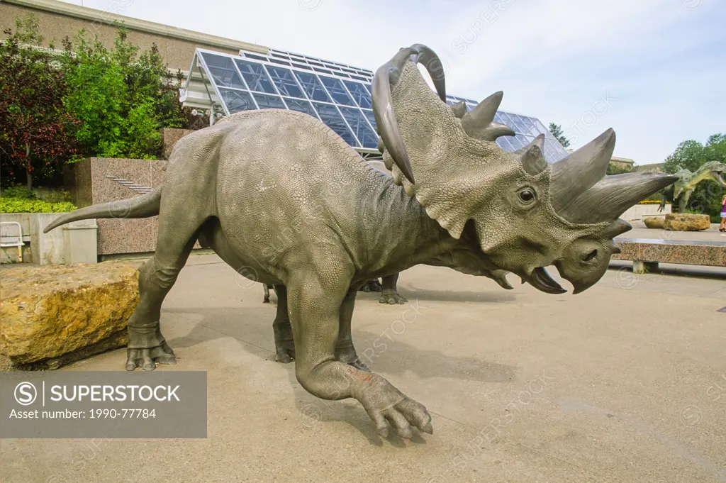 Dinosaur, Royal Tyrrell Museum, Drumheller, Alberta, Canada