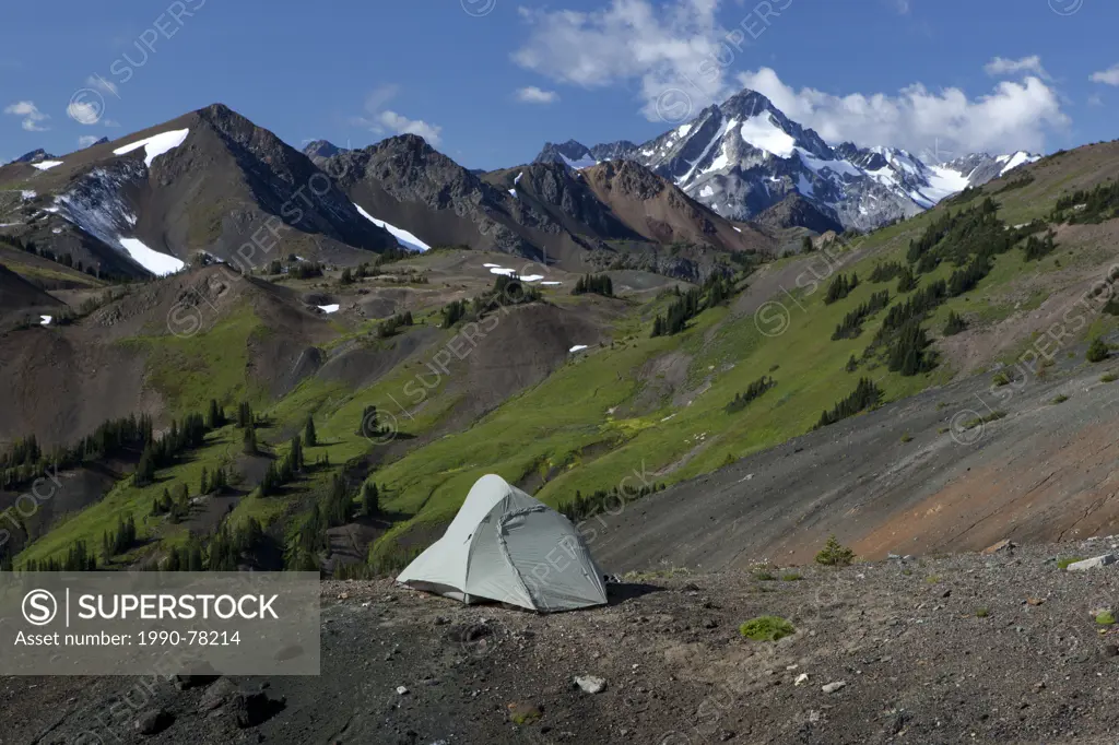 Tent and Dickson Peak, Taylor Basin, Southern Chilcotins, British Columbia, Canada
