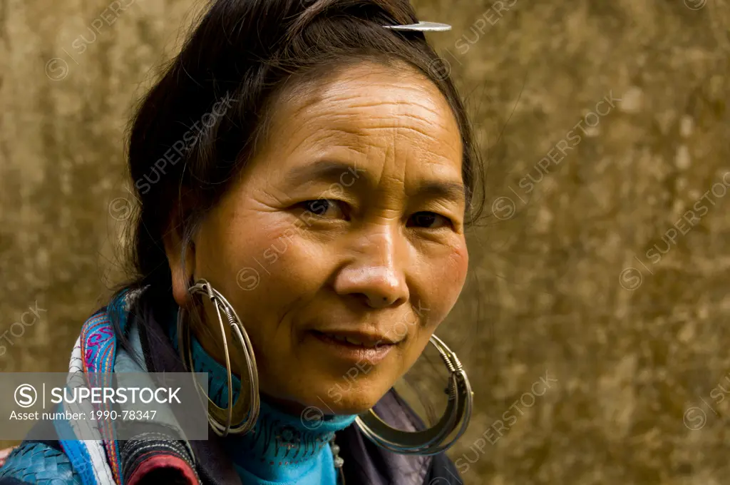 Hmong woman in Sapa, Vietnam