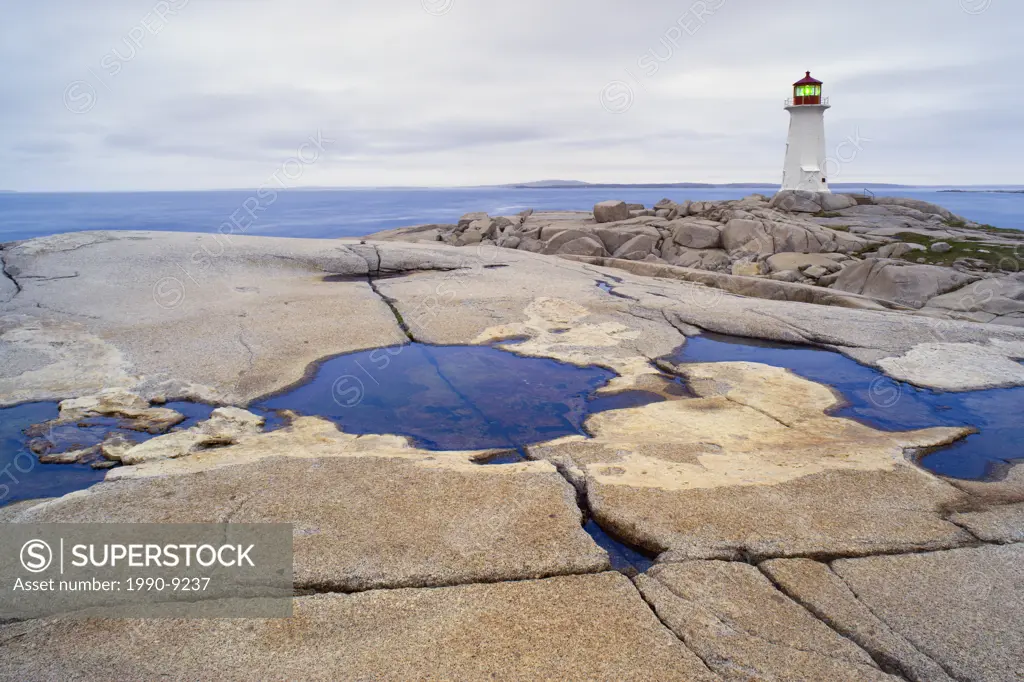 Peggy´s Cove Lighthouse Nova Scotia, Canada.