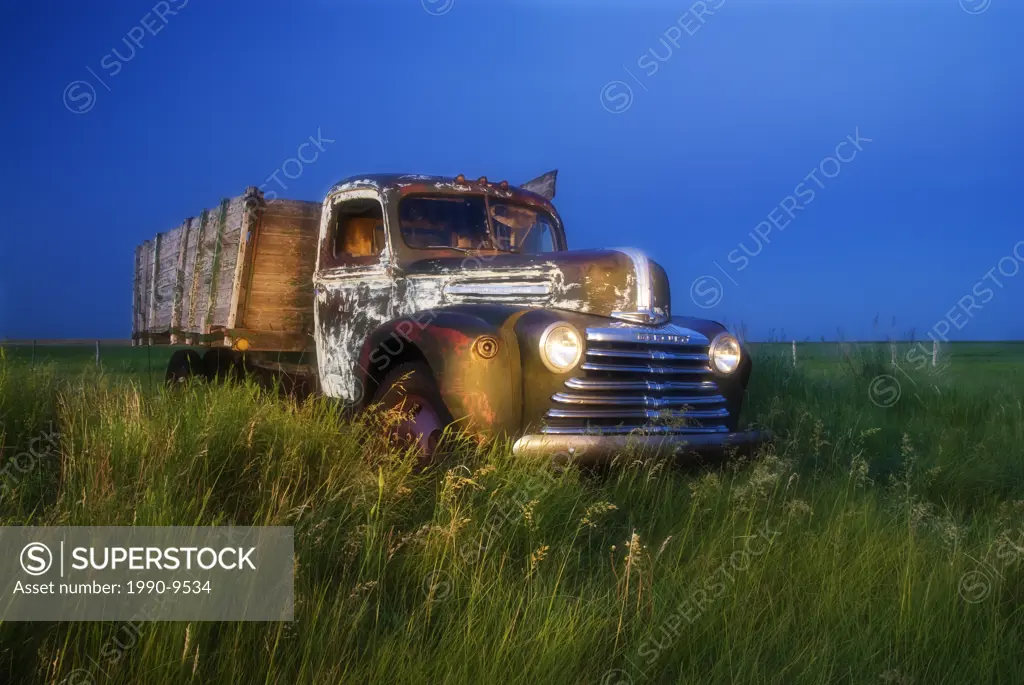 Old truck, southern Saskatchewan, Canada