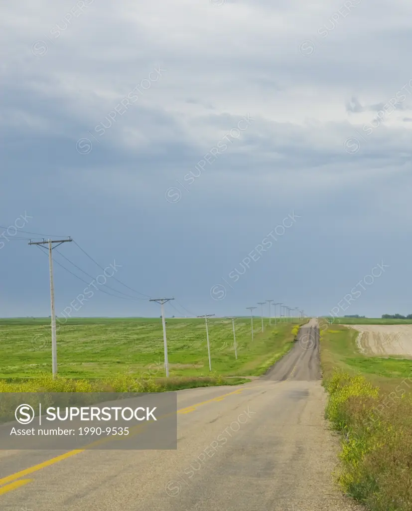 Highway, southern Saskatchewan, Canada
