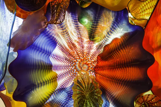 Dale Chihuly Garden and Glass.Seattle,Washington USA