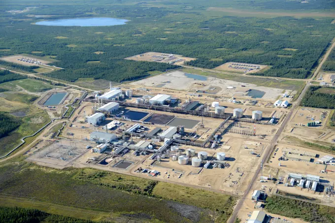 MEG Energy oil sands plant Conklin, Alberta