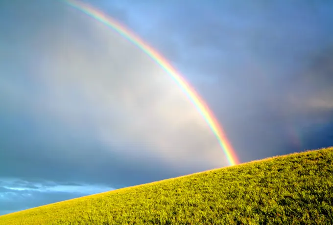 rainbow, Borden, Saskatchewan,