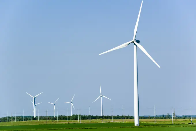 wind turbines, Shellburne, Ontario, Canada, wind energy, alternate energy