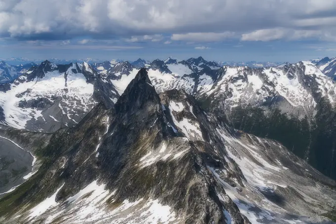 Thumb Spire, Selkirk Mountains, British Columbia, Canada