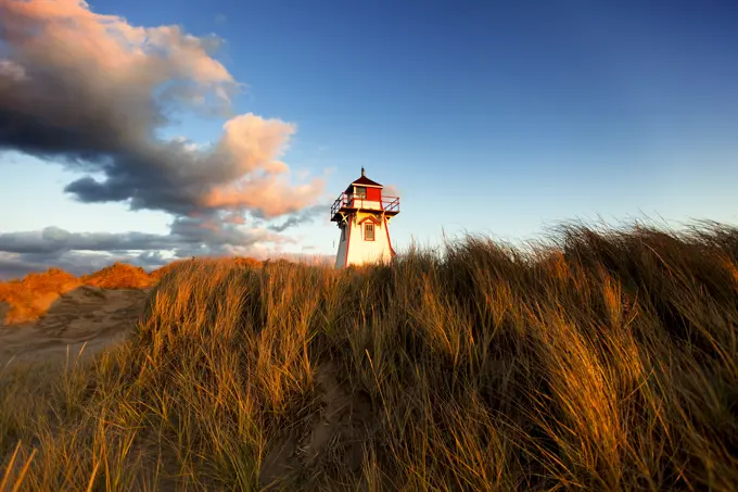 Covehead Lighthouse, Prince Edward Island National Park, Prince Edward Island, Canada