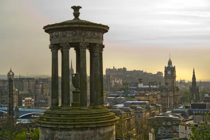 Edinburgh skyline. Scotland, UK
