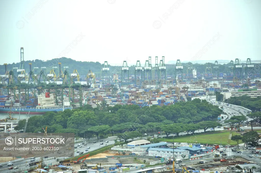 Container port, Singapore