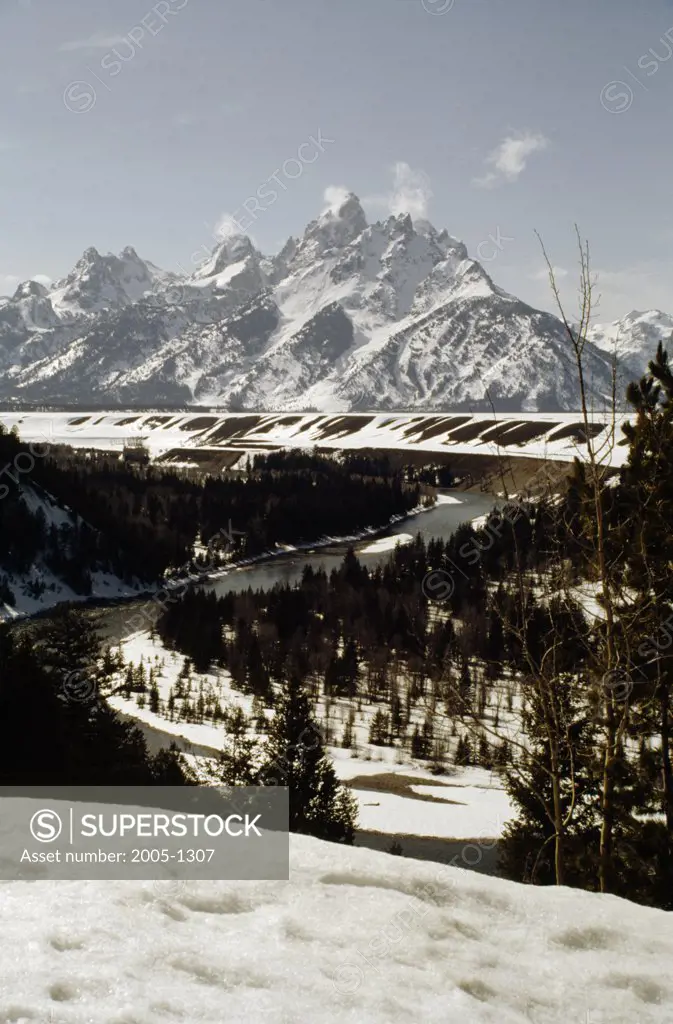 Snake River Grand Teton National Park Wyoming USA