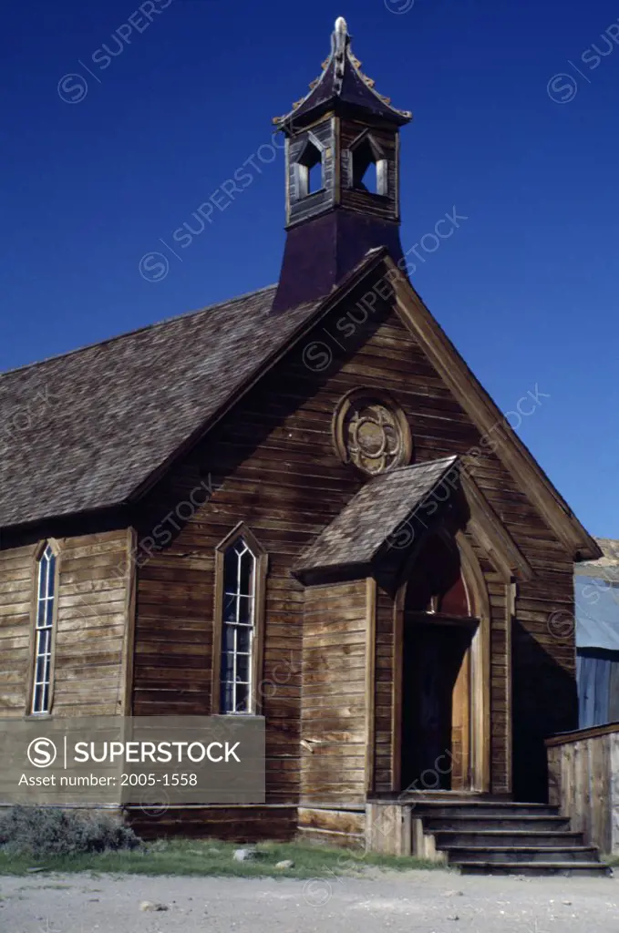 Methodist Church  Bodie State Historic Park California USA