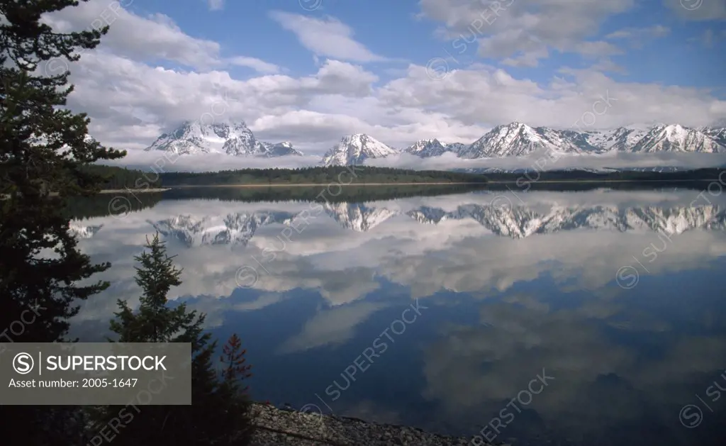 Jackson Lake Grand Teton National Park Wyoming USA