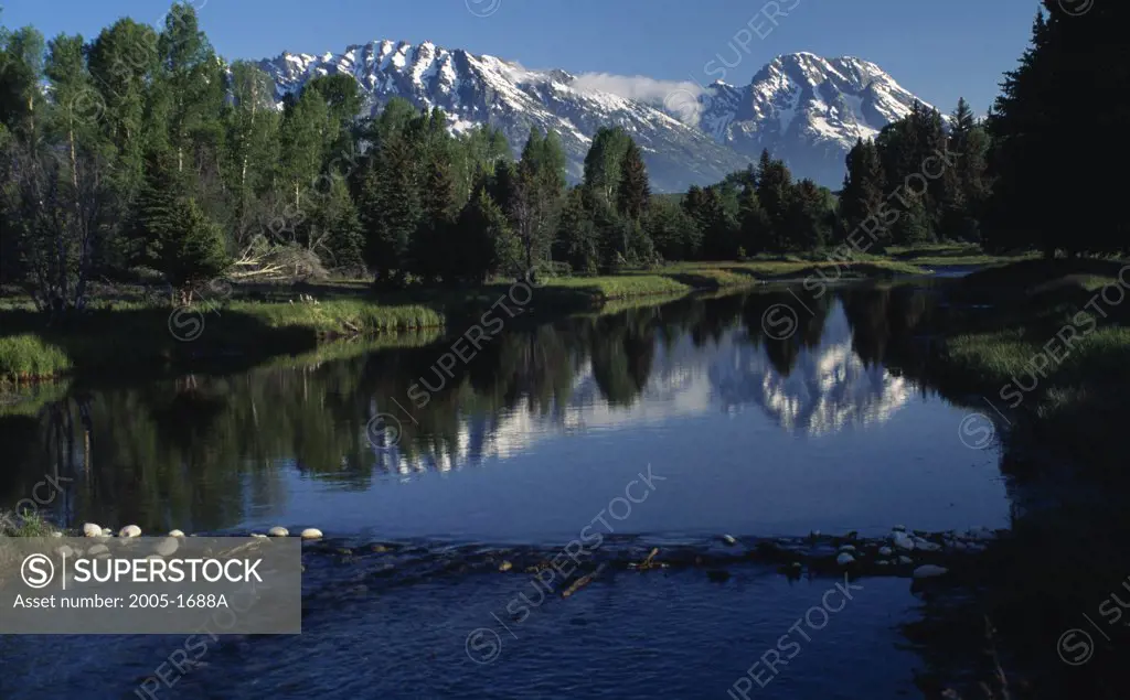 Mormon Row Ranch Grand Teton National Park Wyoming USA