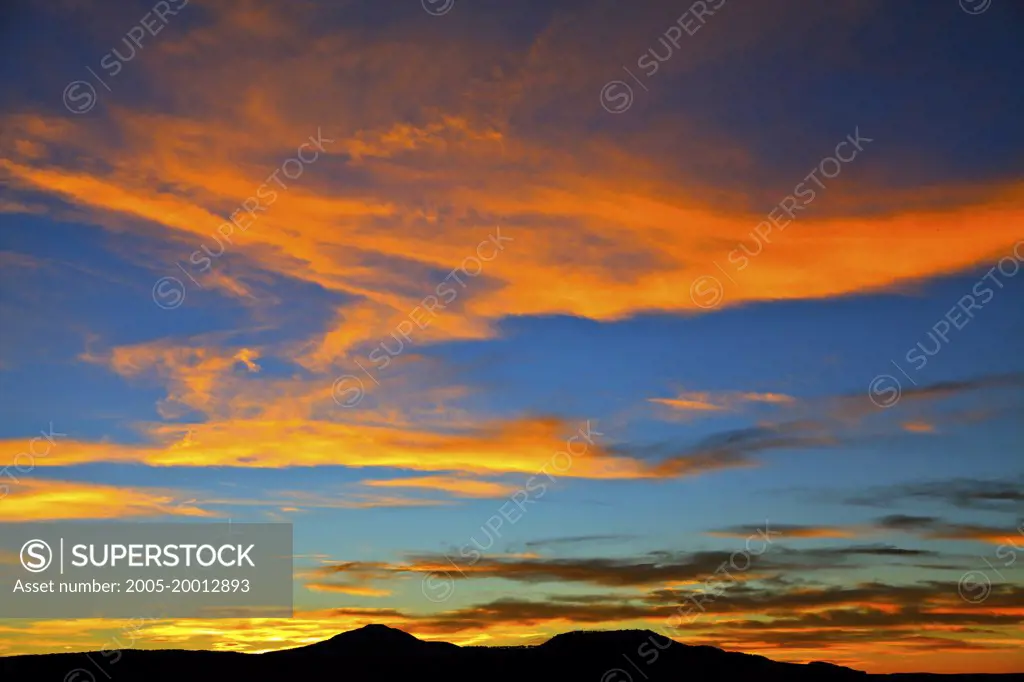 Sunset on Clouds, San Juan National Forest, Colorado