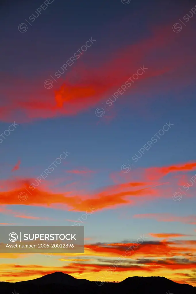 Sunset on Clouds, San Juan National Forest, Colorado
