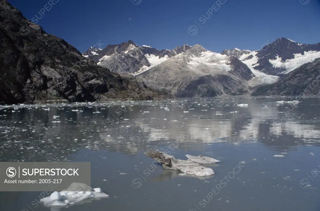 Johns Hopkins Inlet Glacier Bay National Park and Preserve Alaska USA