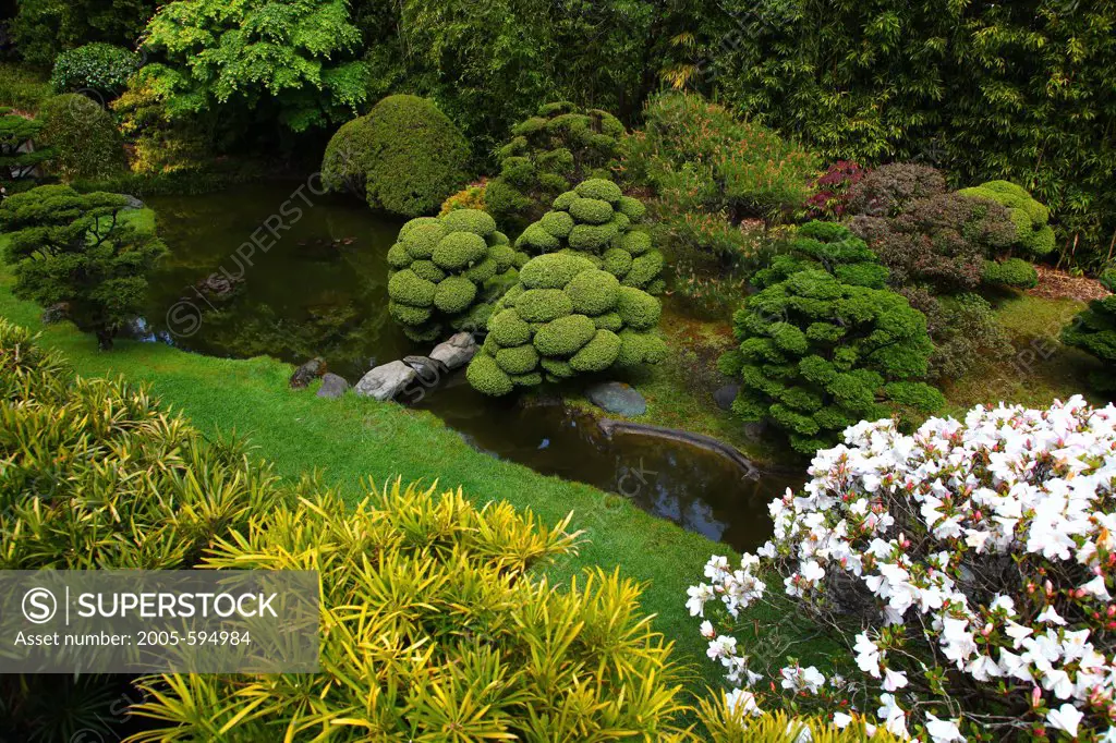 Sunken Garden, Japanese Tea Garden, San Francisco, California