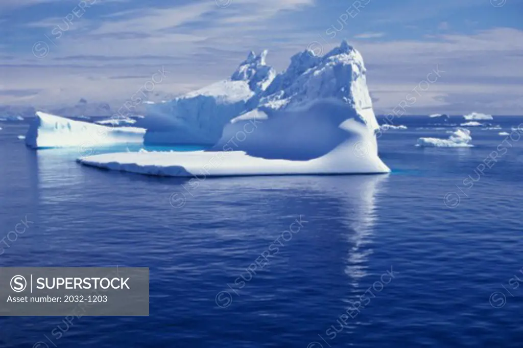 Icebergs at Antarctica