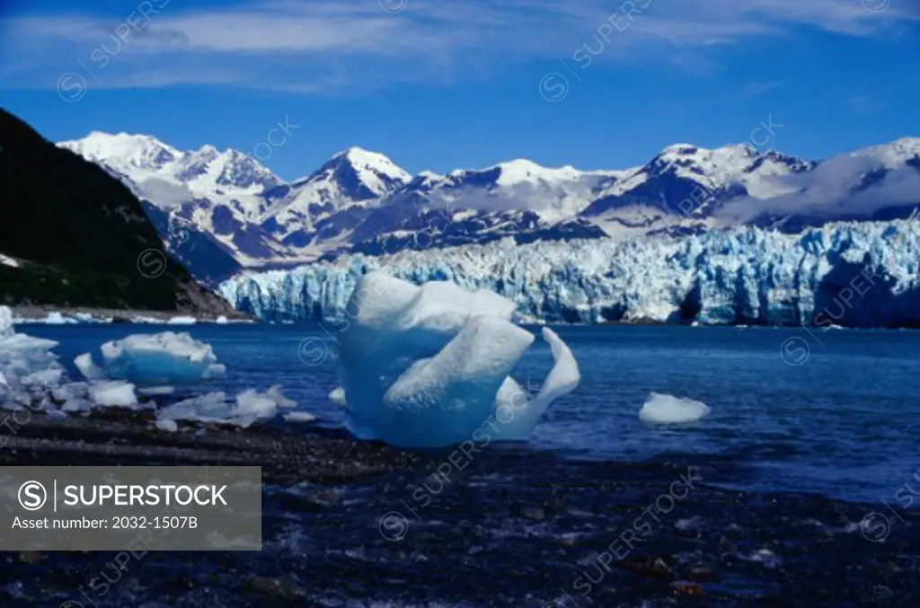 Hubbard Glacier Russell Fjord Wilderness Alaska USA 