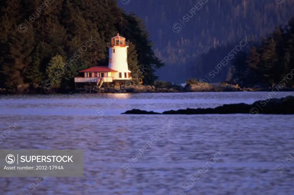 Rockwell Lighthouse Rockwell Island Alaska USA
