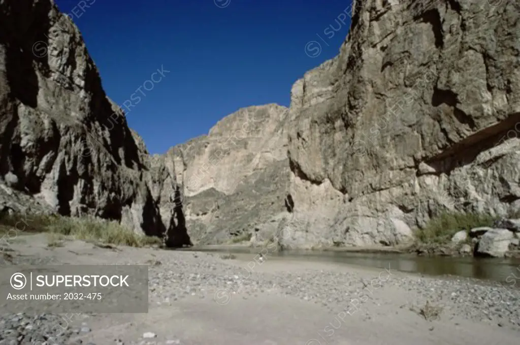 Rio Grande Boquillas Canyon Big Bend National Park Texas, USA