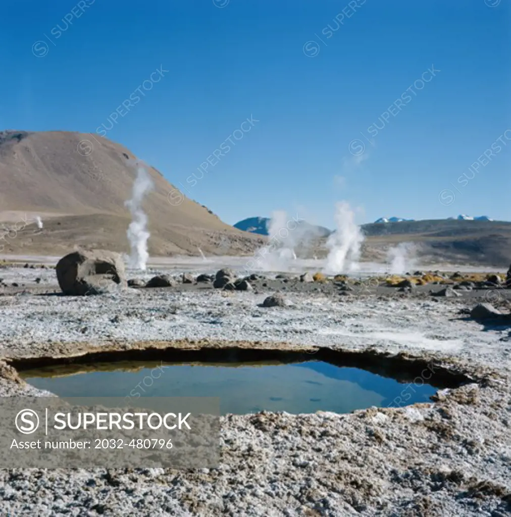 Geysers del Tatio Atacama Desert Chile
