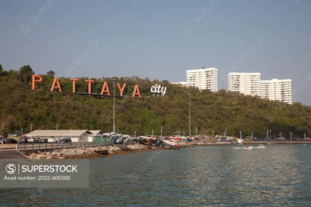 City at the waterfront, Pattaya, Thailand
