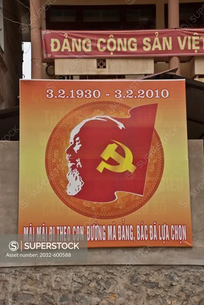 Vietnam, Communist party sign