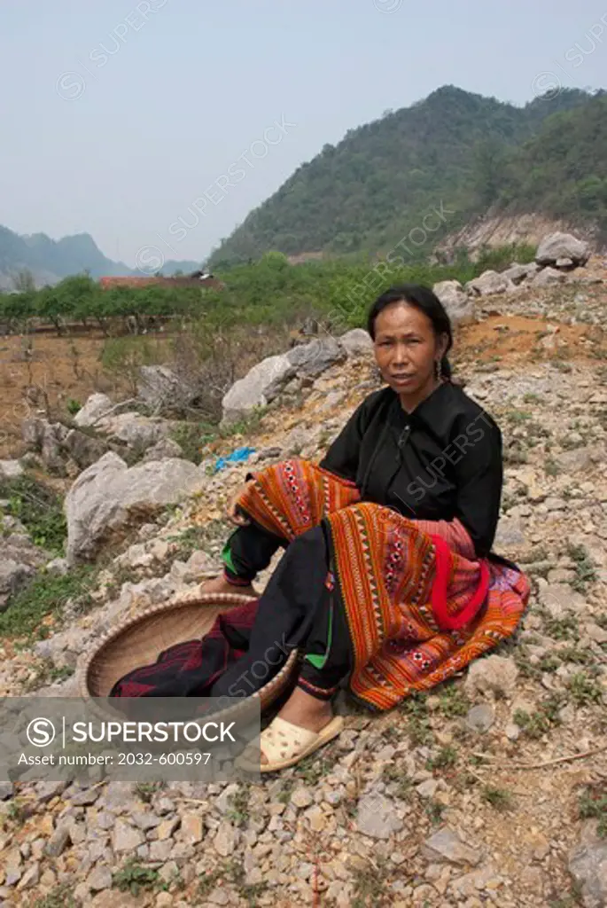 Vietnam, Hill tribe nationality woman