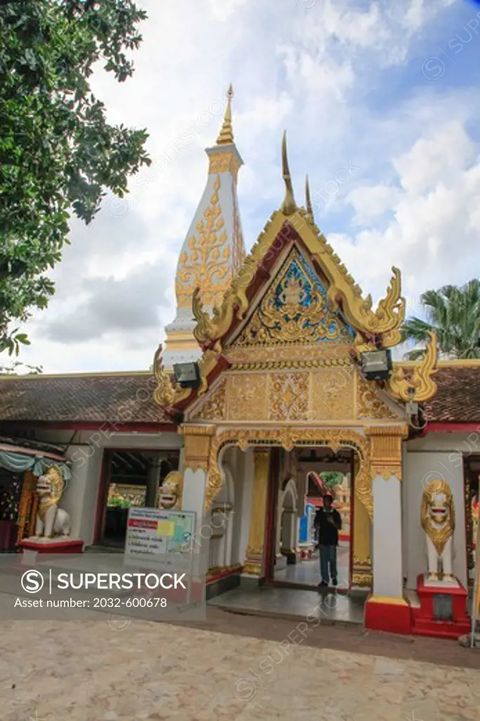 Thailand, Wat Phra That Phanom Buddhist temple