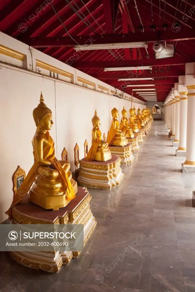 Thailand, Wat Phra That Phanom Buddhist temple, Buddhist pilgrimage site rebuilt in 1978