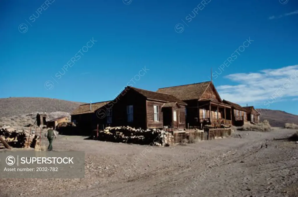 Building at Bodie State Historic Park, California, USA