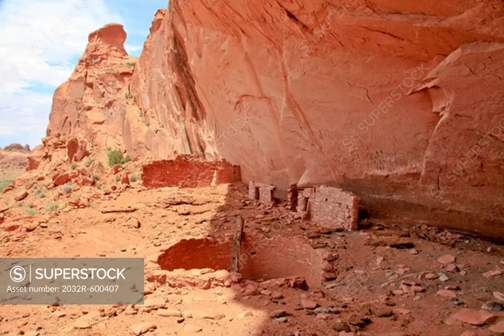 USA, Arizona, Navajo Reservation, Anasazi kiva